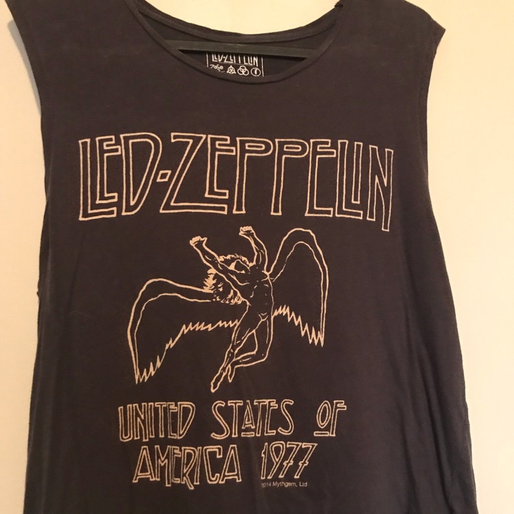 Led Zeppelin Band Muscle Tank